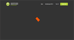 Desktop Screenshot of konferencja.lingwistyka.edu.pl